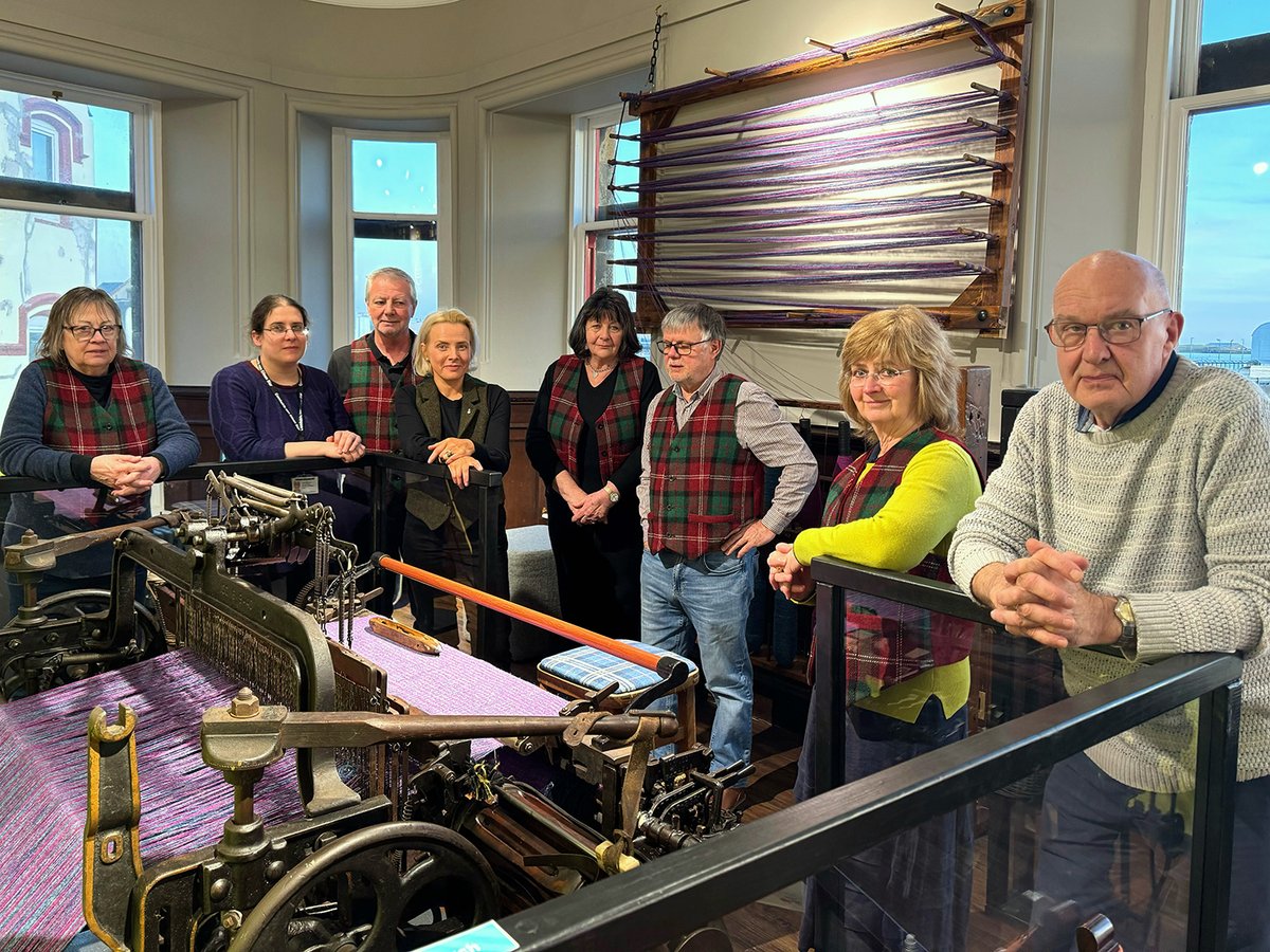 Stornoway is an increasingly popular destination for cruise ships, so it was our pleasure to host an information exchange session with a group of dedicated volunteers known locally as the ‘cruise ambassadors’. Read the full story at harristweed.org/journal/cruise…