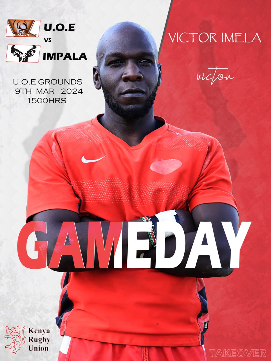 We are on the road away to @uoe_trojans for the weekend. The last game of the regular season. Lads in Eldoret we bring you High-octane rugby worthy of Champions. See you there👊🏾 #ImpalaTime #kruchampionship