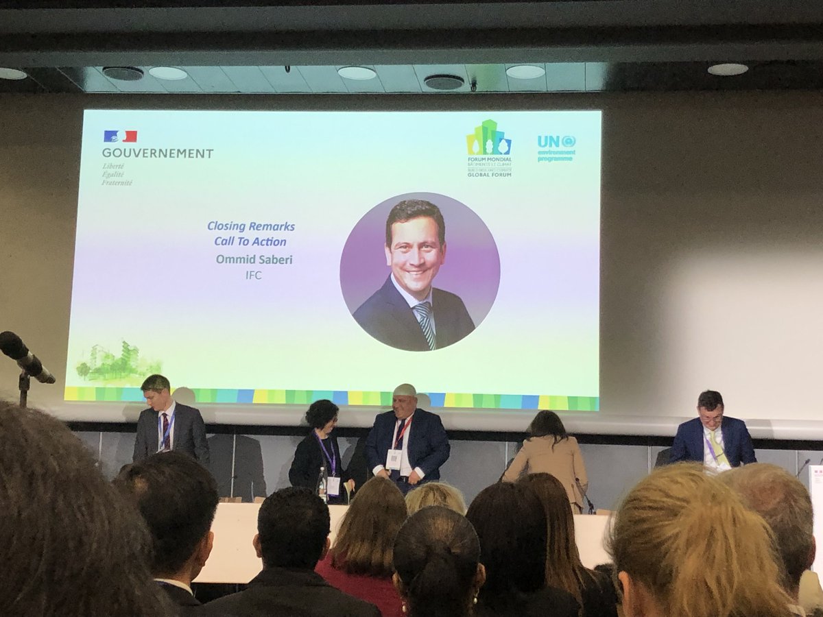 We’re at the @UNEP Buildings and Climate Global Forum today to imagine a future where buildings are actively reducing our carbon footprint 🏢👣

Great 💡 from speakers on how action to #Decarbonise buildings can be incentivised through development banks. #BuildForClimate