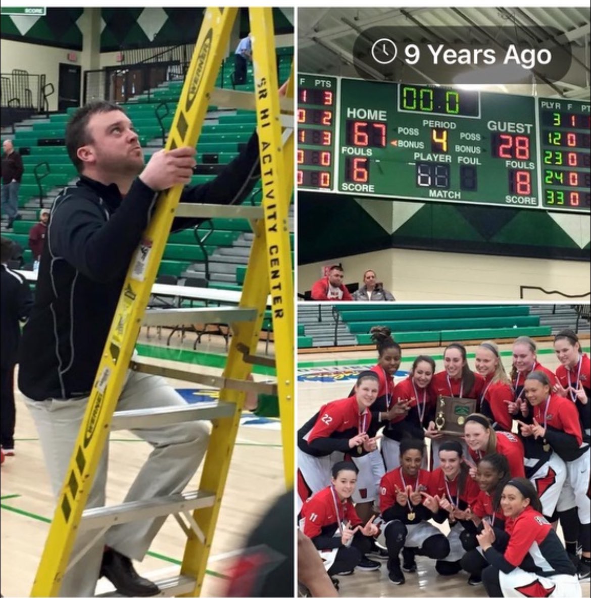 Coach_KT's tweet photo. Happy District Anniversary, @LakotaWestGB… 💍 #StateChampClub https://t.co/MtqrZQ3UpQ
