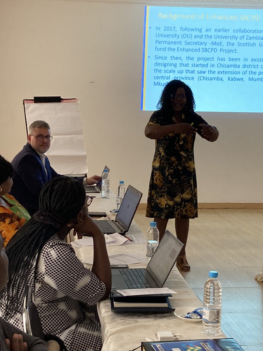 Kris Stutchbury (@krisstutchbury) on Twitter photo Officials from Central Province inducted colleagues from Lusaka Province into Enhanced school-based CPD (#ZEST). We are now redundant - which is how it should be <a href="/OU_CSGD/">Centre for the Study of Global Development</a> @OU_ECYS
open.edu/openlearncreat⦠Officials from Central Province inducted colleagues from Lusaka Province into Enhanced school-based CPD (#ZEST). We are now redundant - which is how it should be <a href="/OU_CSGD/">Centre for the Study of Global Development</a> @OU_ECYS
open.edu/openlearncreatā¦