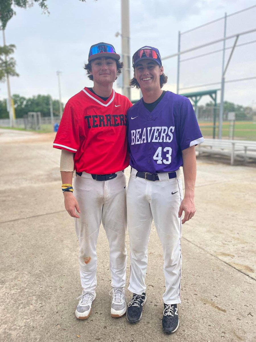This is what it’s all about. 2 Trapper greats meeting up in Florida playing for their respective college. Keep doing the grind. <a href="/baseball_WMHS/">Watkins Memorial Warriors Baseball</a> <a href="/PickNorth/">Panther Baseball</a>