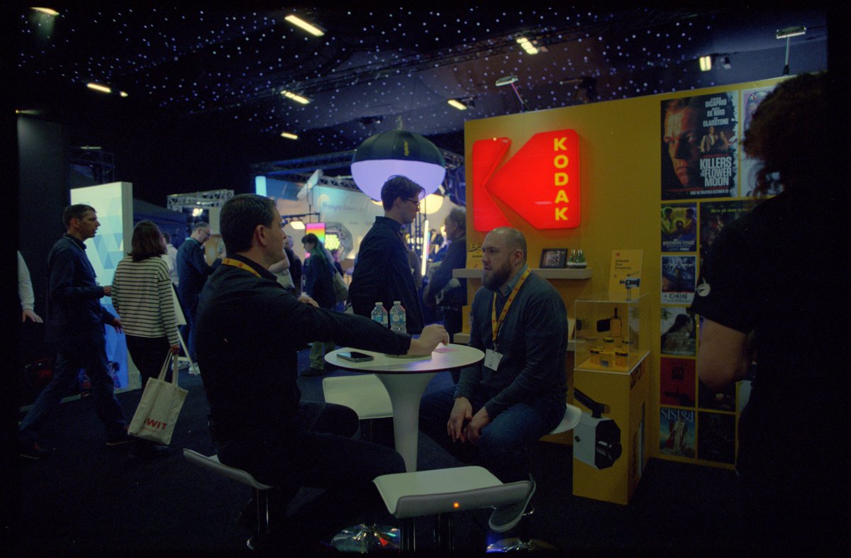 Our Scanning team led by Dan Redrup were at BSC Expo 2024, with partner @kodak_shootfilm 🎥 Scanning Assistant Harry Wilson stated ‘There were a lot of filmmakers who wanted to get back into shooting film & it was a great opportunity to tell them about our scanning services’ 🎞️