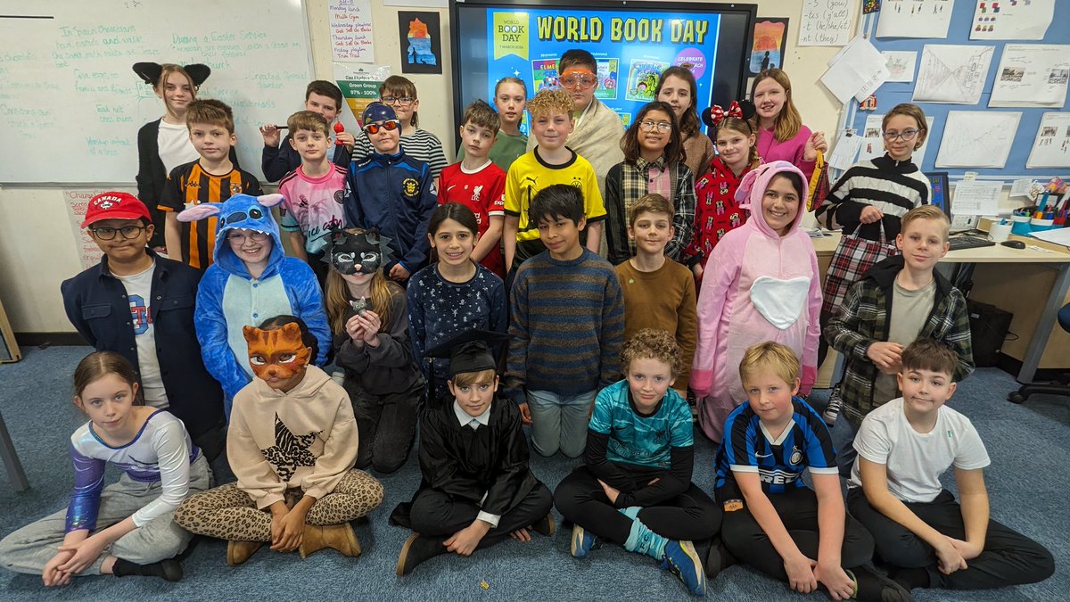 Happy World Book day 2024 from 6HB! 📚😊 @HumberEdTrust @KingswoodParksP #kingswoodparksreading