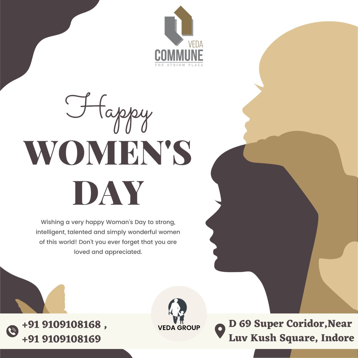 Celebrating the resilience, achievements, and boundless potential of women everywhere. Happy Women's Day!

#WomensDayCelebration #EmpowerHer #WomenRock #CelebrateWomanhood #InternationalWomensDay #SheInspires #FierceWomen #WomenOfStrength #EqualityForAll #WomenEmpowerment