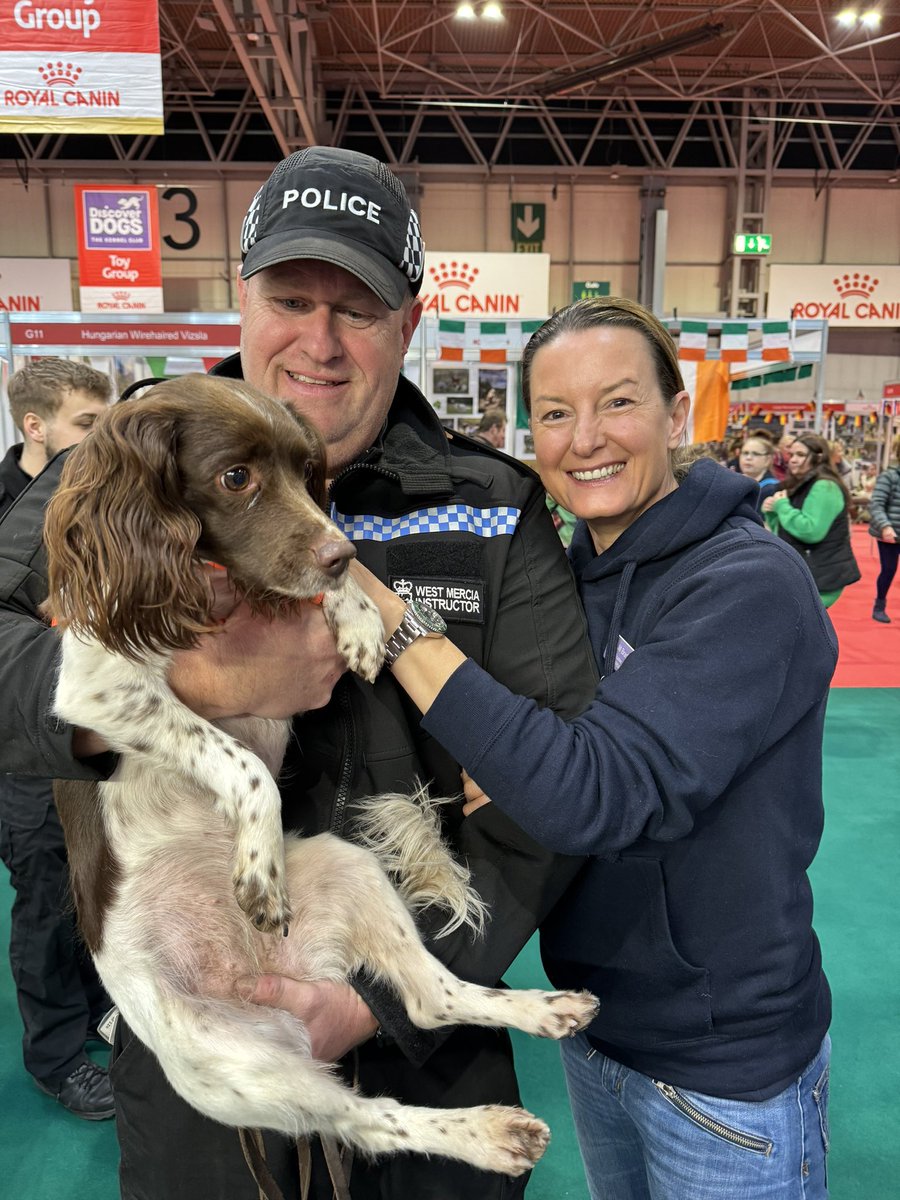 The_NFRSA's tweet photo. We love #crufts - having an amazing day, lots of fabulous visitors, dogs, and fun - and we have some fabulous news to share later …. https://t.co/twBfNFLblr
