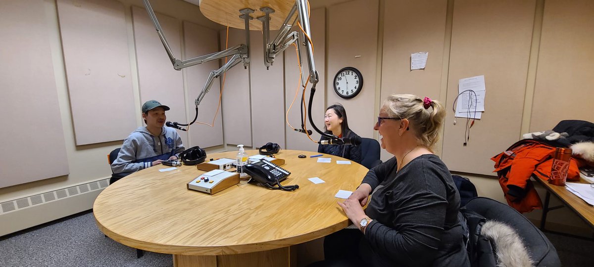Hayley Hung (@hung_hayley) on Twitter photo Interviewed by Phillip Semigak at the radio station in Nain, Nunatsiavut with Sandy Steffen <a href="/HgSandyCanada/">Alexandra Steffen</a> to talk about contaminants in Arctic air under #NCP, partnering with Nunatsiavut Research Center <a href="/ECCCSciTech/">ECCC SciTech</a> Interviewed by Phillip Semigak at the radio station in Nain, Nunatsiavut with Sandy Steffen <a href="/HgSandyCanada/">Alexandra Steffen</a> to talk about contaminants in Arctic air under #NCP, partnering with Nunatsiavut Research Center <a href="/ECCCSciTech/">ECCC SciTech</a>
