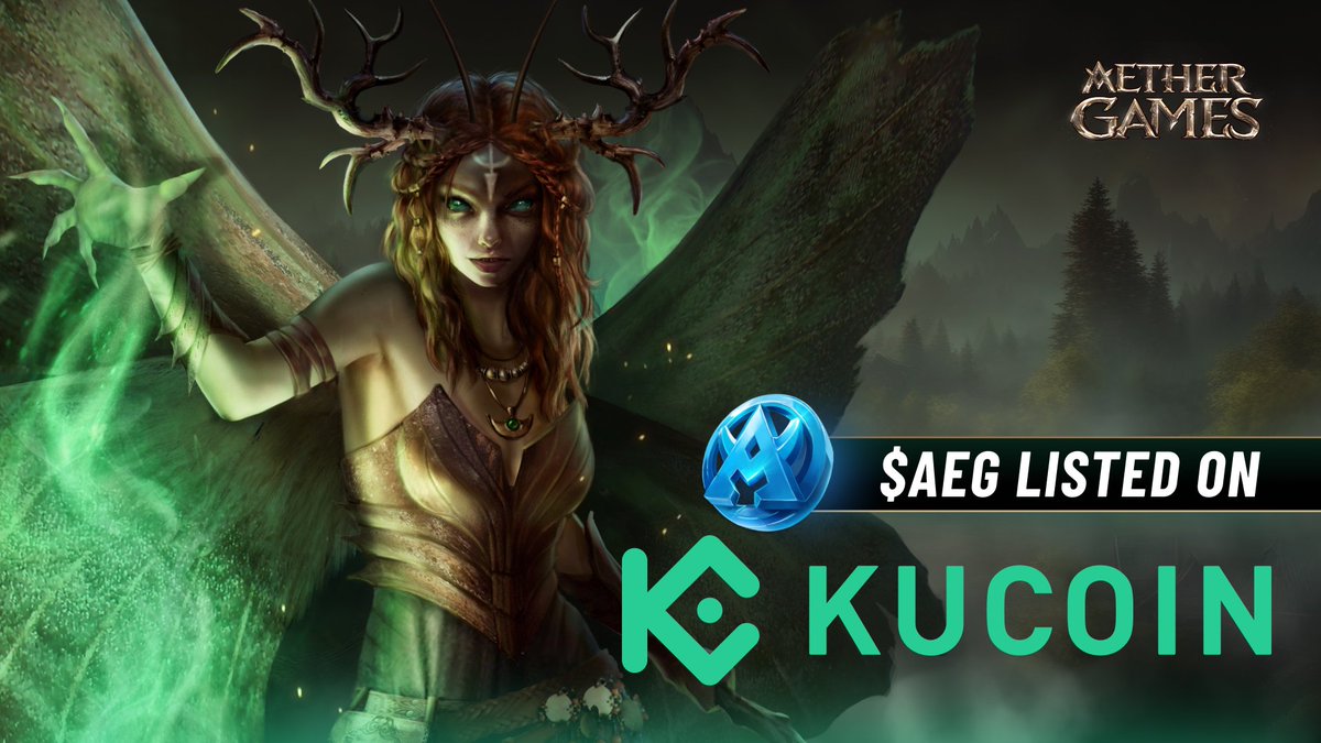 $AEG is live on <a href="/kucoincom/">KuCoin</a> with $59,000 in $AEG to Giveaway! 💰

More information at: kucoin.com/announcement/e…

Trading pair: kucoin.com/trade/AEG-USDT

⚠️$AEG is only live on Polygon Nework. Do not buy $AEG in any other chain.

Do not click any link in the comments of this post.