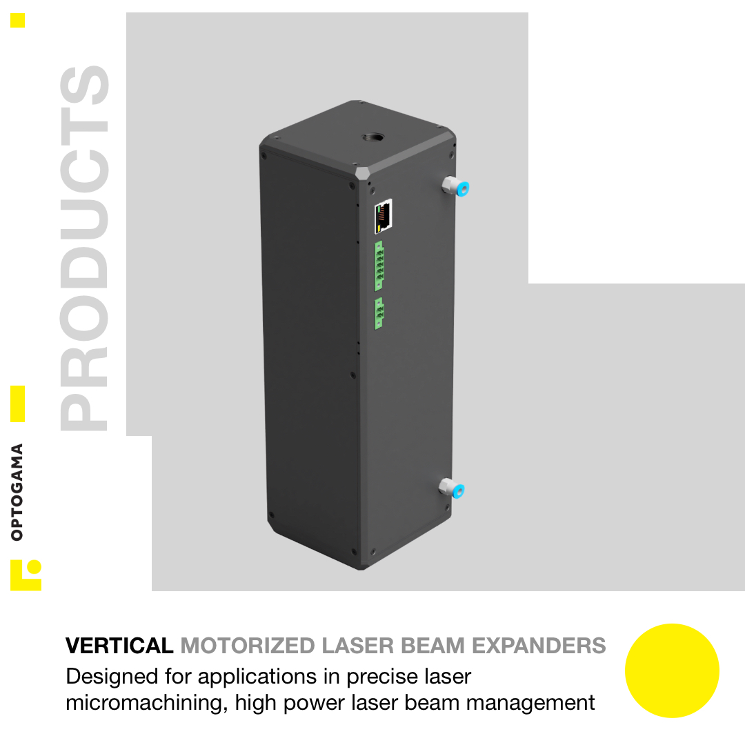 Looking for a vertical motorized laser beam expander? Here you are - the latest #Optogama R&amp;D product: MEX-V. 
optogama.com/en/products/ve… 

#photonics #lasers #beamexpander <a href="/OPTOGAMA1/">OPTOGAMA</a>