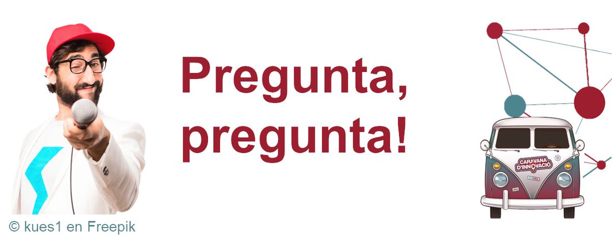 Ep! Si no pots venir fes-nos arribar les teves preguntes, serem el teu 📢 a la parada 🚏! #InnovacióLocal #CaravanaInnovació #DadesObertes #GovernObert #Transparència #Dataviz 🚐