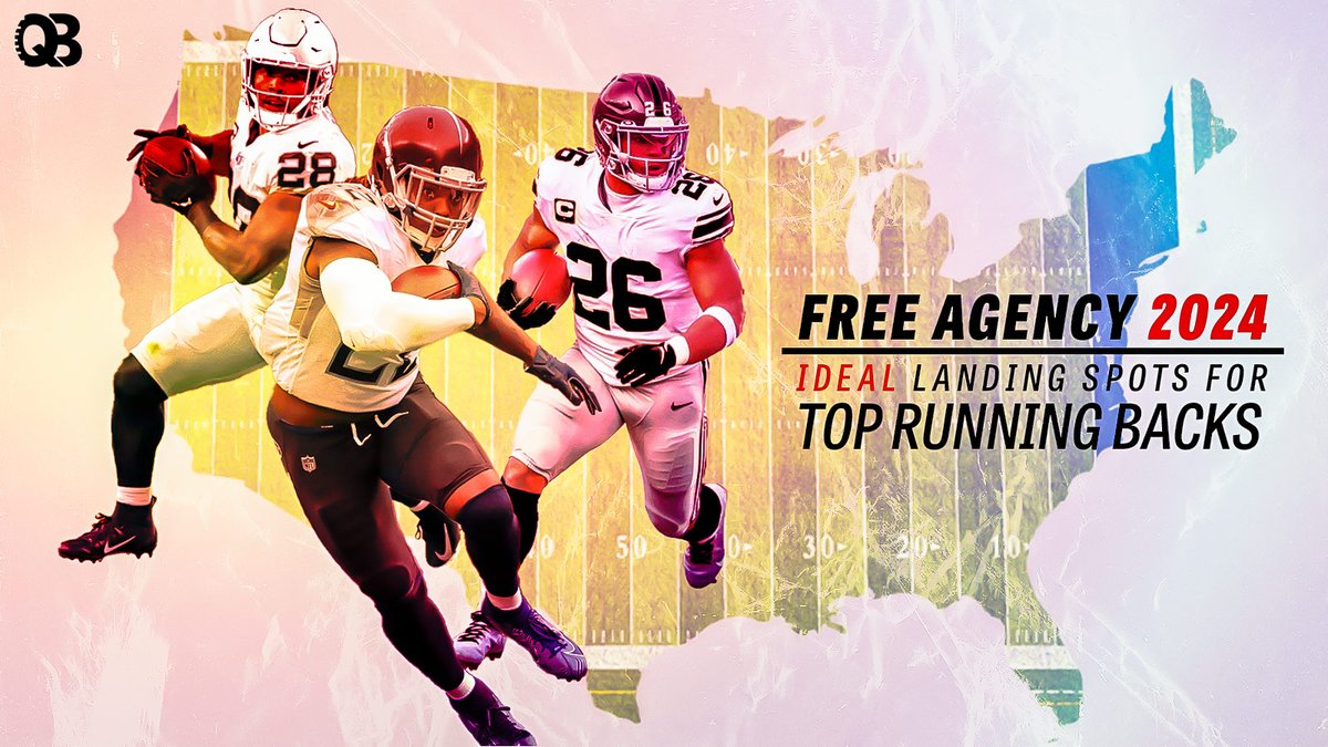 Free Agency 2024: Ideal Landing Spot for Top Running Backs football.pitcherlist.com/free-agency-20…