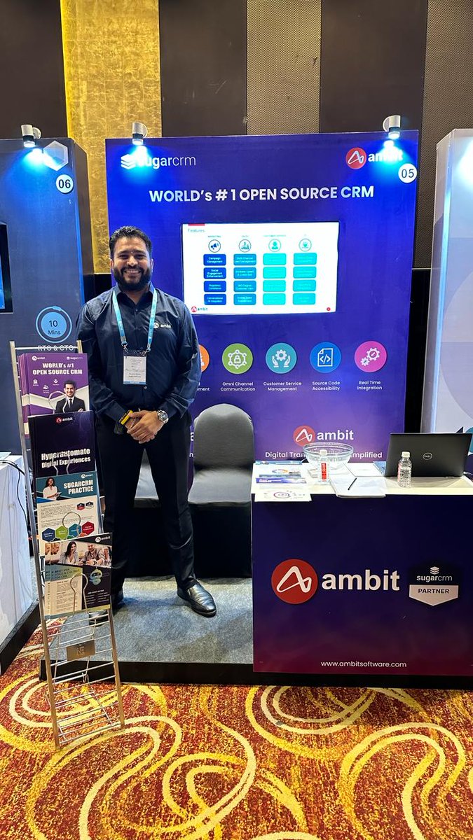AmbitSoft's tweet image. Wrapping up @ETBFSI CIO Digital Conclave 2024 with our partner @sugarcrm. 

Grateful for insightful discussions &amp;amp; connecting with industry peers. 

Let&apos;s foster advancement &amp;amp; partnership for transformative shifts in BFSI. Until next time, onward and upward! 

#ETBFSICIOConclave