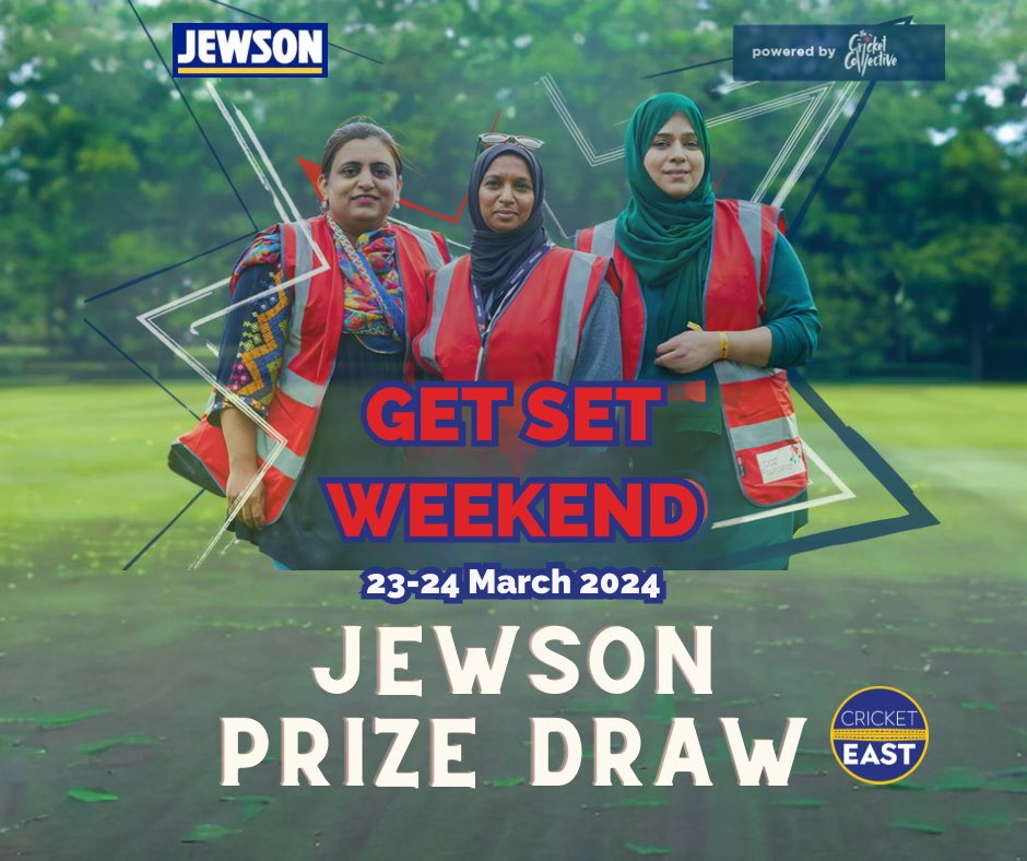 Cricket East (@cricket_east) on Twitter photo 🏏 The Get Set Weekend reg closed on Feb 29th, and we’re thrilled to announce the local winners of the Jewsons prize draw. With over 1500 clubs signed up; 7 local clubs have clinched fantastic prizes:
🏆 <a href="/SawtryCricket/">Sawtry Cricket Club</a> - Won the top prize of £500
👀 below for more winners 🏏 The Get Set Weekend reg closed on Feb 29th, and we’re thrilled to announce the local winners of the Jewsons prize draw. With over 1500 clubs signed up; 7 local clubs have clinched fantastic prizes:
🏆 <a href="/SawtryCricket/">Sawtry Cricket Club</a> - Won the top prize of £500
👀 below for more winners