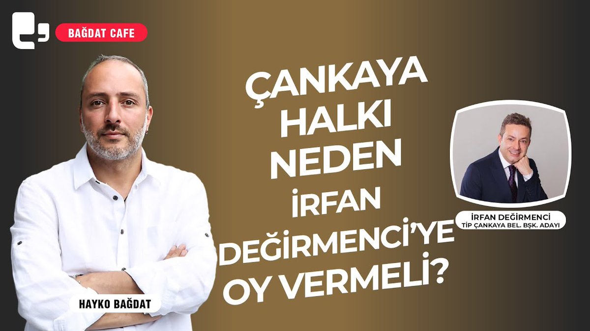 🔴#CANLI- Hayko Bağdat (@haykobagdat) ile #BağdatCafe başladı

📌Çankaya'da değişmesi gereken ne? 
👉Projeler neler?

🗣️Tip Çankaya Belediye Başkan Adayı @degirmencirfan değerlendiriyor

📺İzlemek için👉youtube.com/live/7Iwoz8Kr8…