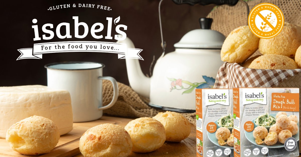 Morning blues got you feeling deflated?
Skip the soggy cereal and elevate your breakfast game with Isabel's Dough Balls Mix!  isabelsfreefrom.co.uk/products/glute… #glutenfree #wheatfree