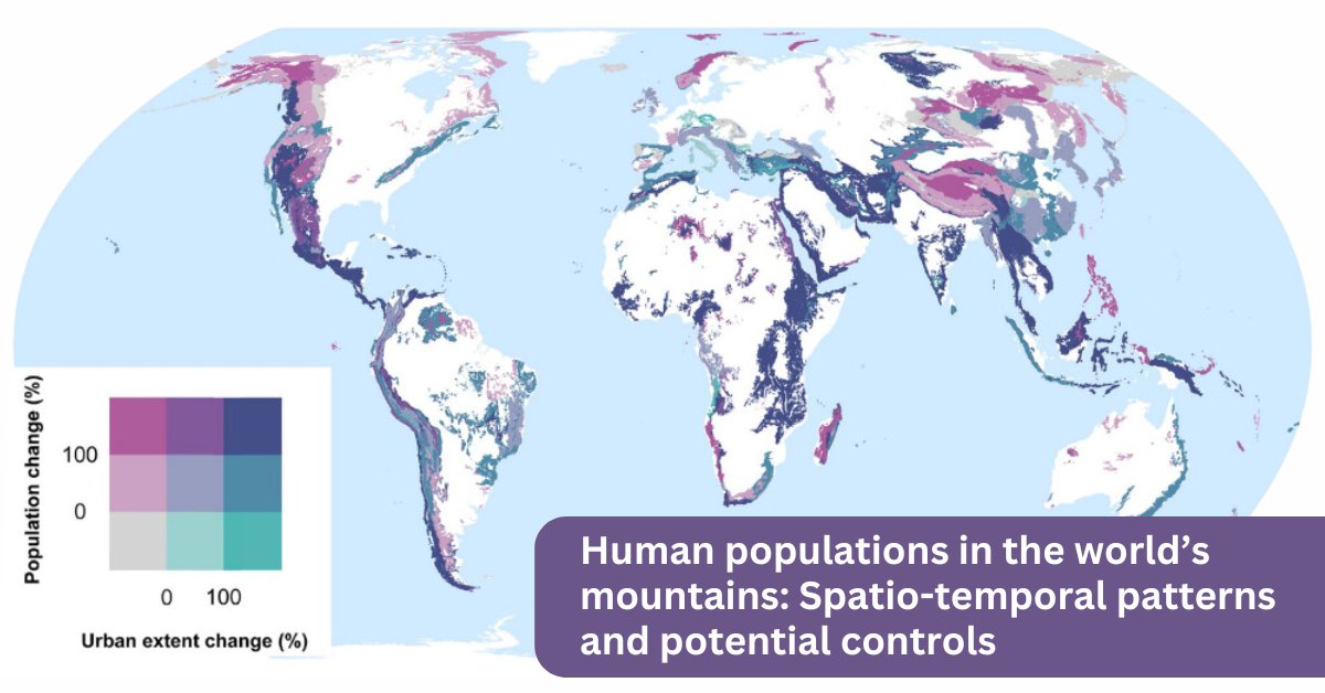 🏔️Delve into 'Human population in the world’s mountains' for insights on population dynamics and their interaction with the environment. 👉📰adaptationataltitude.org/knowledge-base… Explore future predictions and the urgency of addressing #climatechange in mountain areas! #MountainsMatter