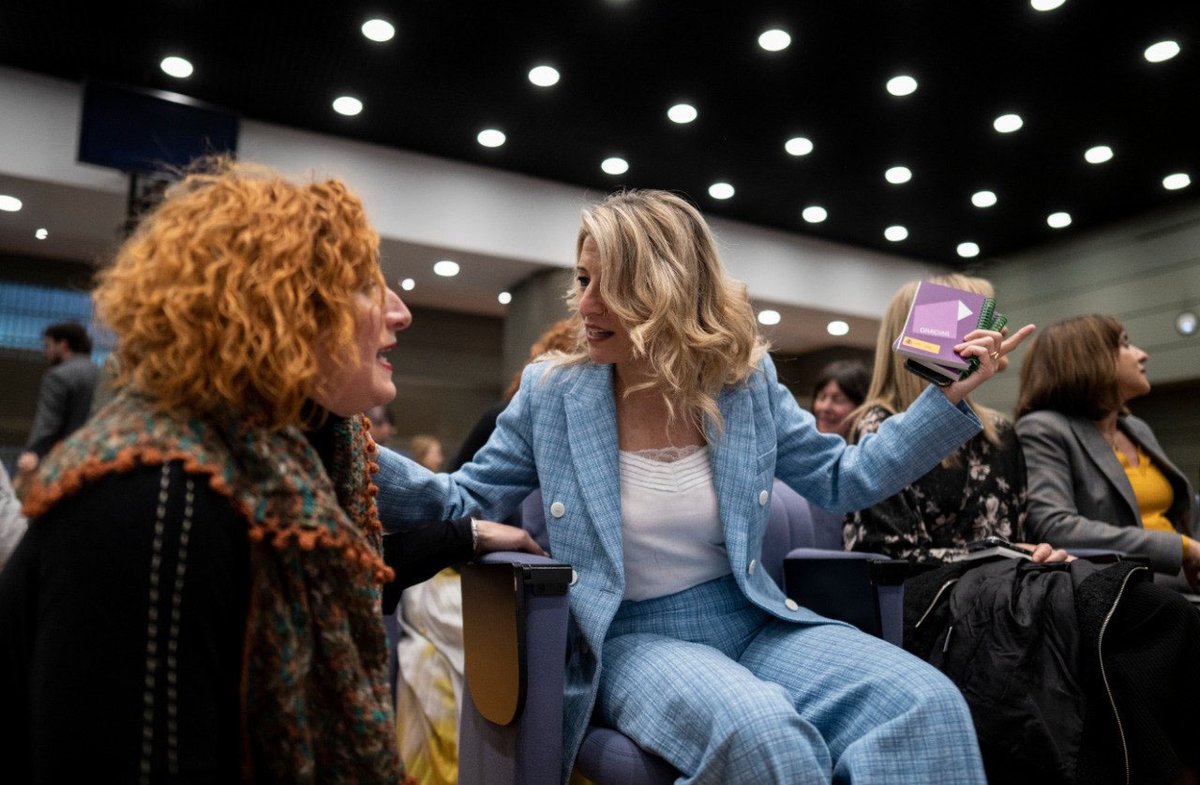 uniondeactores's tweet photo. La Unión presente en el acto 'Currantas', organizado por el Ministerio de Trabajo y Economía Social con motivo del 8M.
Noticia completa https://t.co/GIhP6rfaTT
-----
Silvia de Pé #SGeneral @uniondeactores
@Yolanda_Diaz_
#8M @IgualdadGob https://t.co/9CbfupVfl5