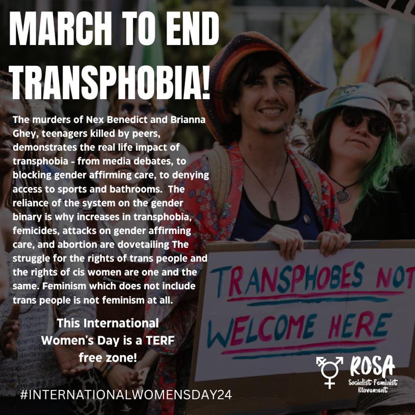 RosaSocFem's tweet photo. #iwdmarch #IWD2024 https://t.co/La10pLqsKu