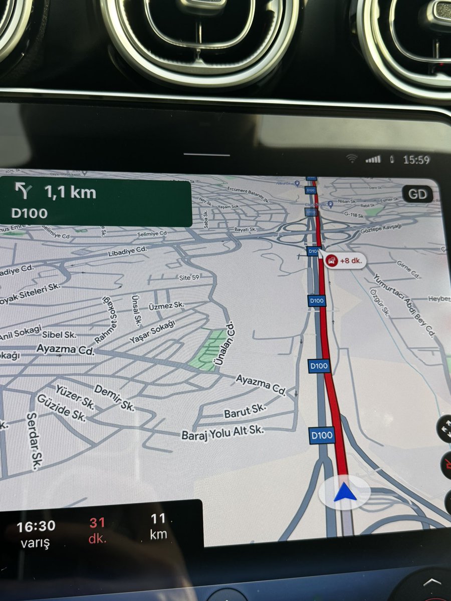 Saat 15:59 ne iş çıkışı be okul çıkışı 11 km yol 30 dakika beceriksiz <a href="/istanbulbld/">İstanbul Büyükşehir Belediyesi</a>