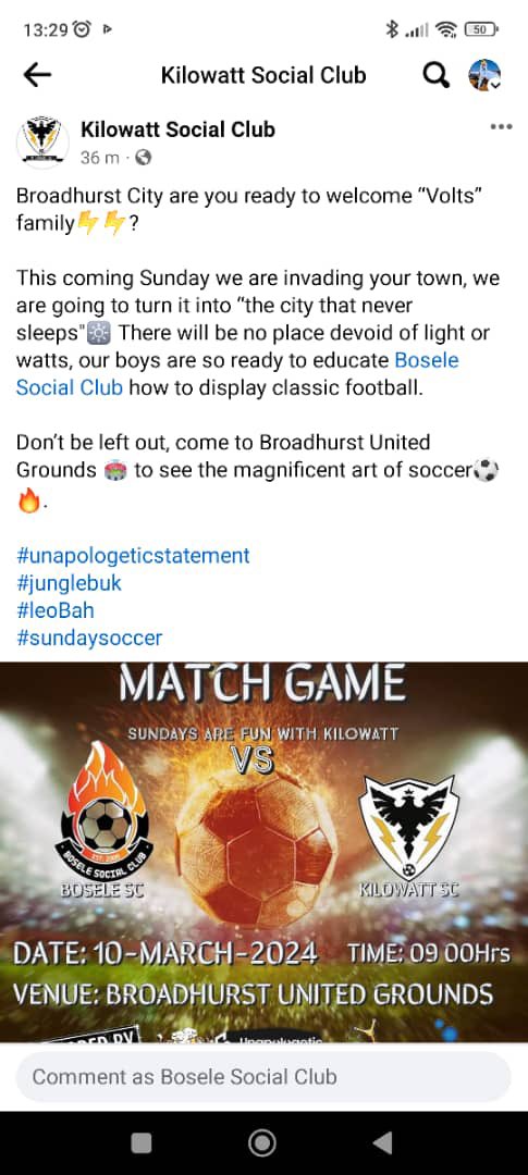 Bosele Social Club tweet media