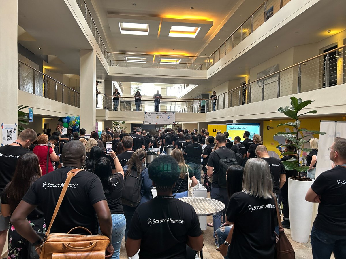 SUGSA's tweet photo. Can you believe it's been a week already since we kicked off Day 1 of the Regional Scrum Gathering? 

🌟 What was your highlight of the gathering? 🌟

#SUGSA #SGZA #IgnitingGrowth https://t.co/EW4W3ZiOe9