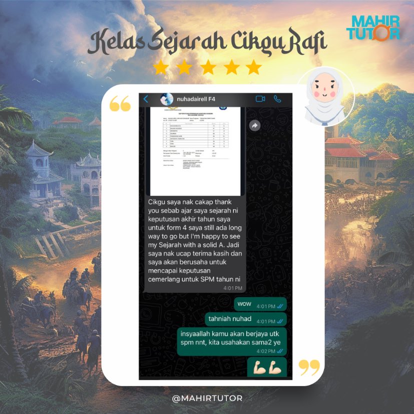 FAliaHMS's tweet photo. Kelas dah nak Live malam esok, korang dah daftar belum? Reviews pun kata best! Siapa daftar malam ni ada chance menang cash &amp; other gifts weh! 👀

Daftar sini!
https://t.co/wRQ5Tjt4WS

#PlanetMahir
#PlanetMahirSPM2024 https://t.co/yqYlH85aEE
