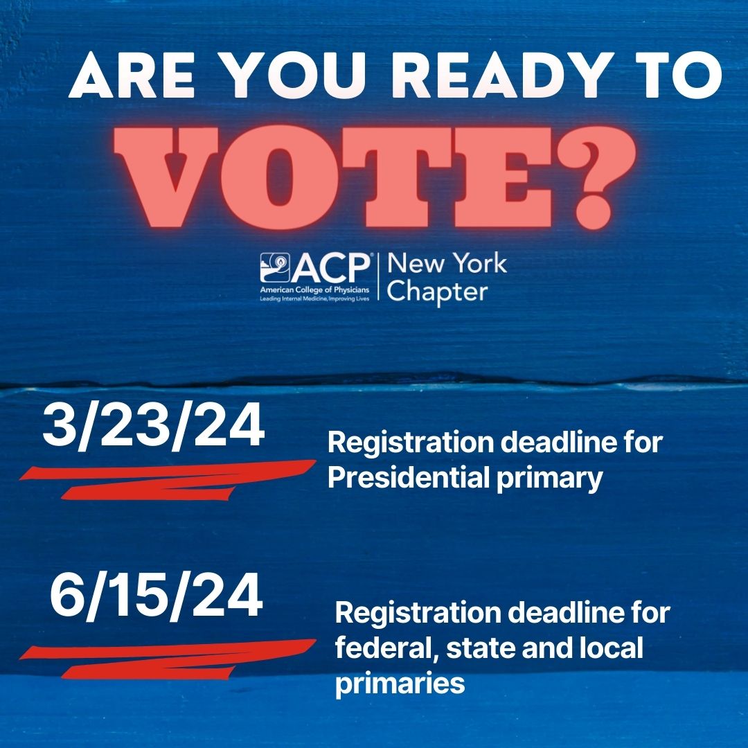 Get ready to vote in the 2024 primary elections! 📅 Check your registration status and submit applications before these deadlines. Let's make a difference together! #GetOutTheVote #2024Elections #YourVoteCounts Helpful links at nyacp.org/grassroots-act…