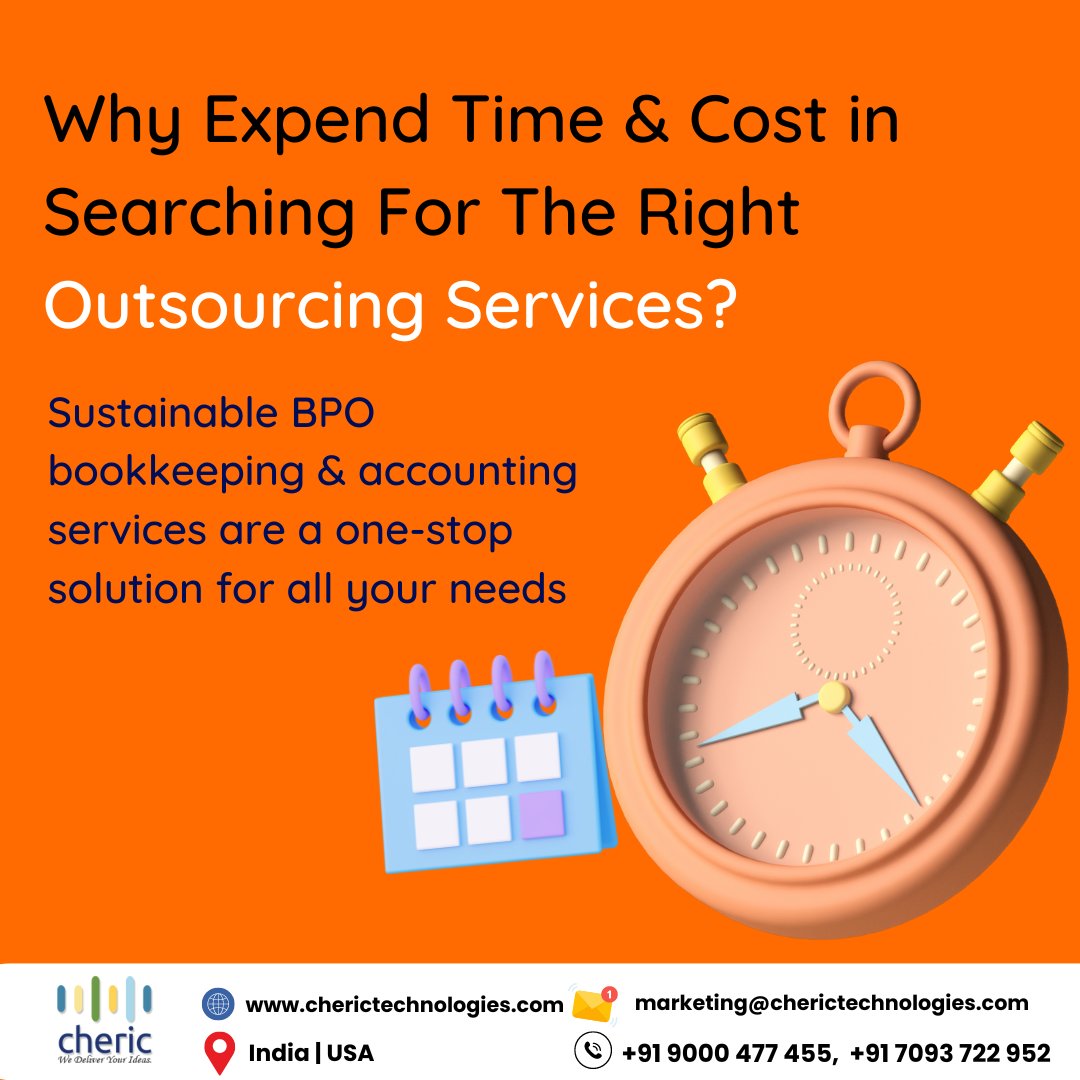 Unlock efficiency with Cheric Technologies' Business Process Outsourcing solutions! Streamline your operations, reduce costs, and focus on what you do best while we handle the rest
#BPO #Outsourcing #Efficiency #CostReduction #StreamlineOperations #BusinessSolutions #Hyderabad