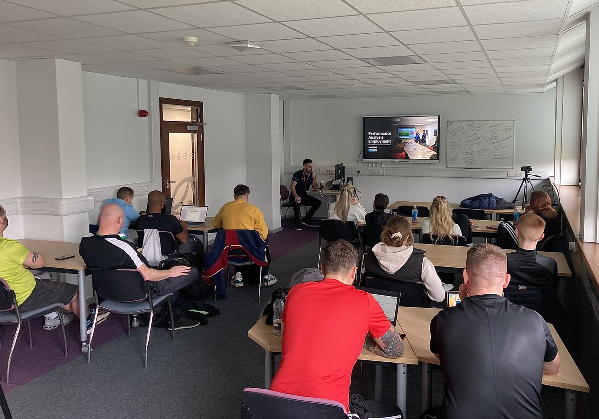 Educating the next generation of sports analysts & coaches 🎓 Scott visited @LU_SportsExSci and @UCNLofficial this week. He sat down with Dr Timothy Barry, Darryn Stamp, and their students to discuss: ❓The role of a performance analyst 🔮 The future of performance analysis