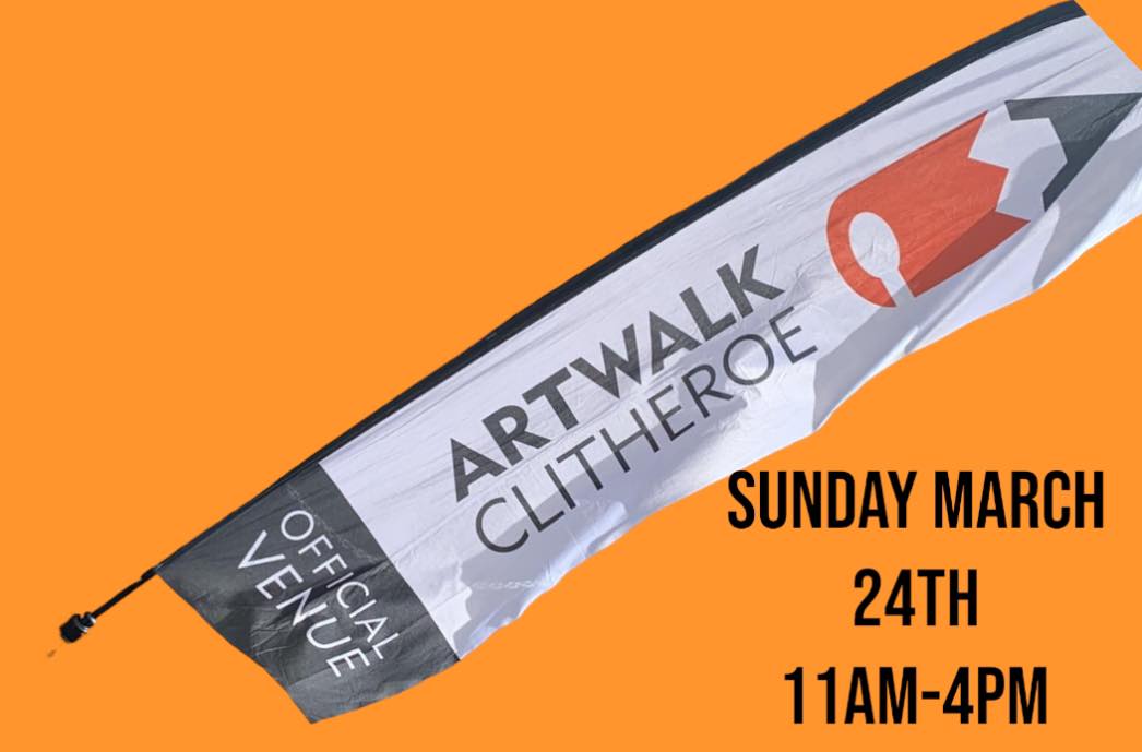 clitheroeart's tweet photo. ๐จ ArtWalk #Clitheroe is back again Sunday 24 March! Six amazing galleries open 11am - 4pm. Look out for our large flags with the logo. Bring your family and your furry friends. For more details visit https://t.co/HdQnugbxnrโฆโฆ #ArtwalkClitheroe #Art #RibbleValley https://t.co/tRJEp5km7y