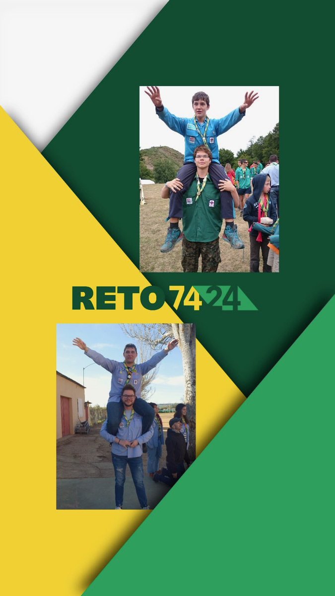 💛💚 Cada semana subiremos en nuestras redes sociales una nueva publicación del PRIMER RETO DEL 50 ANIVERSARIO  💛💚

Os recordamos que para participar nos tenéis que enviar las fotos por separado al correo: 📩50aniversario@elpilargruposcout.com 

¿A qué esperáis? ¡Anímense! 🤪💥