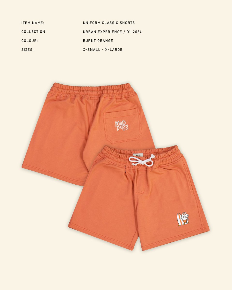 MadDogsZA's tweet photo. COMING SOON: UNIFORM CLASSIC SHORTS / URBAN EXPERIENCE / Q1-2024 🩳 
-
#newcollection #maddogs #maddogsclothing #southafrica #fashion #clothing #urbanexperience #locallymade https://t.co/orILI1XL92