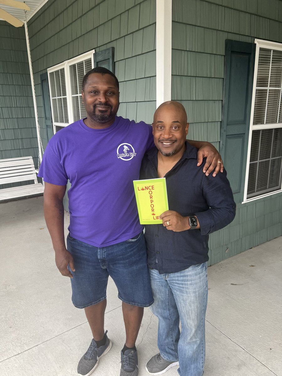 It was my honor to get a signed copy of a book authored by a Marine I had the pleasure of working with 22 years ago.

He was a Corporal, and now he’s an Assistant Principal. I am proud of you Shaun A. Edwards, Sr. and Semper Fi!

#GodsPlan #positiveenergy #lifelearning