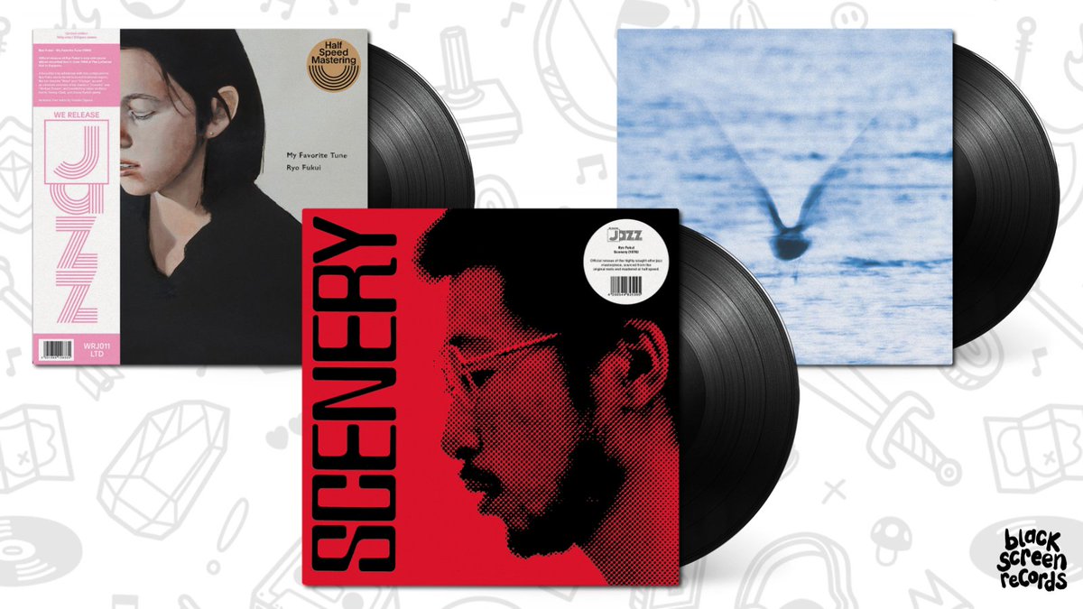 Discover the most exquisite Japanese jazz music 🎹🎵 Our store is now offering three vinyl albums by the renowned Japanese musician Ryo Fukui, brought to you by @WRWTFWW's sub label We Release Jazz. Enhance your music collection today: blackscreenrecords.com/collections/ry…