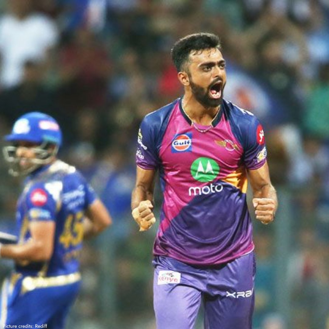 NustartSports's tweet image. Here are few snapshots of @JUnadkat from his dream run in 2017.
24 wickets in 12 matches!🔥

#NustartSports #JaydevUnadkat #IPL #Indiancricket #cricket #IPL2017 #RPS