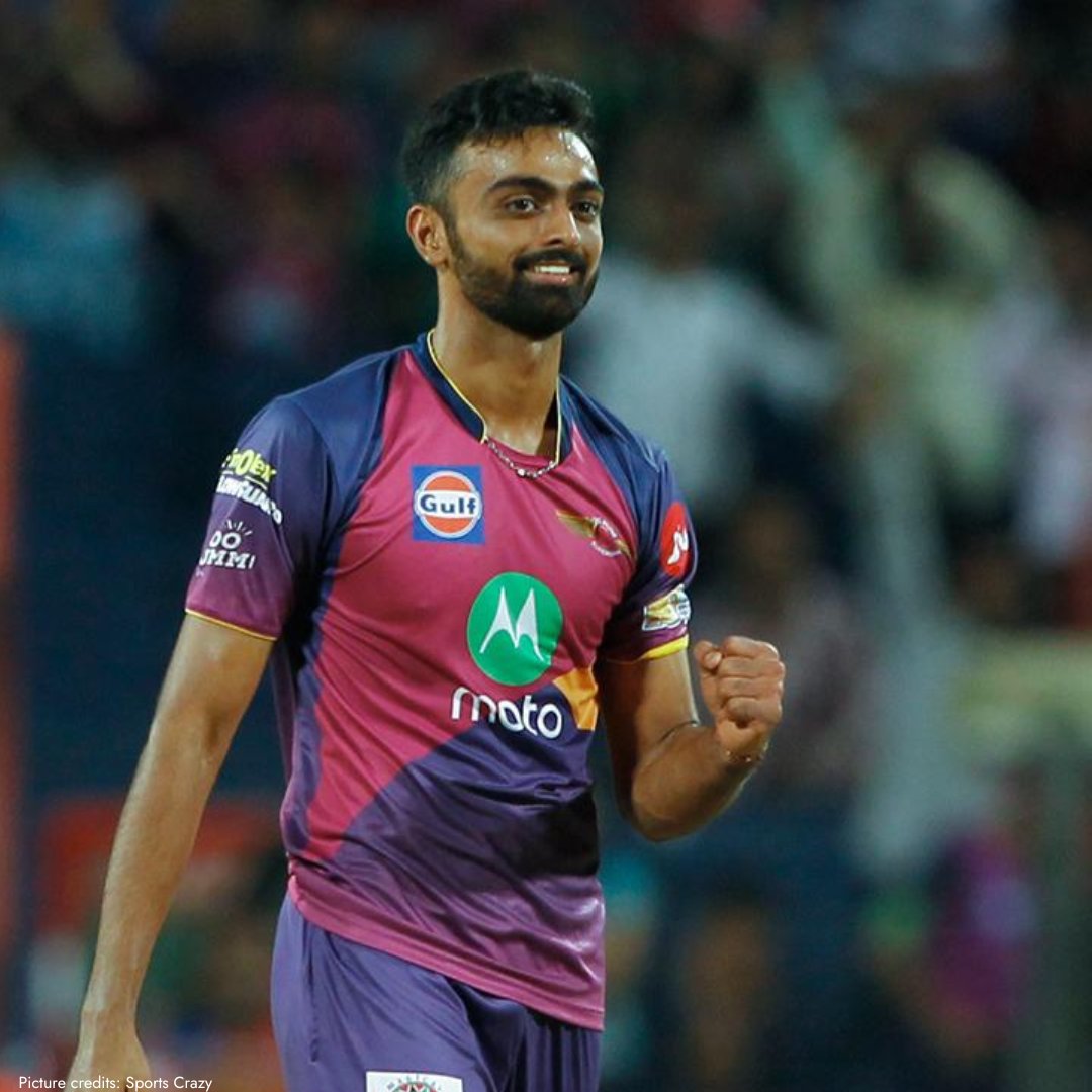 NustartSports's tweet image. Here are few snapshots of @JUnadkat from his dream run in 2017.
24 wickets in 12 matches!🔥

#NustartSports #JaydevUnadkat #IPL #Indiancricket #cricket #IPL2017 #RPS