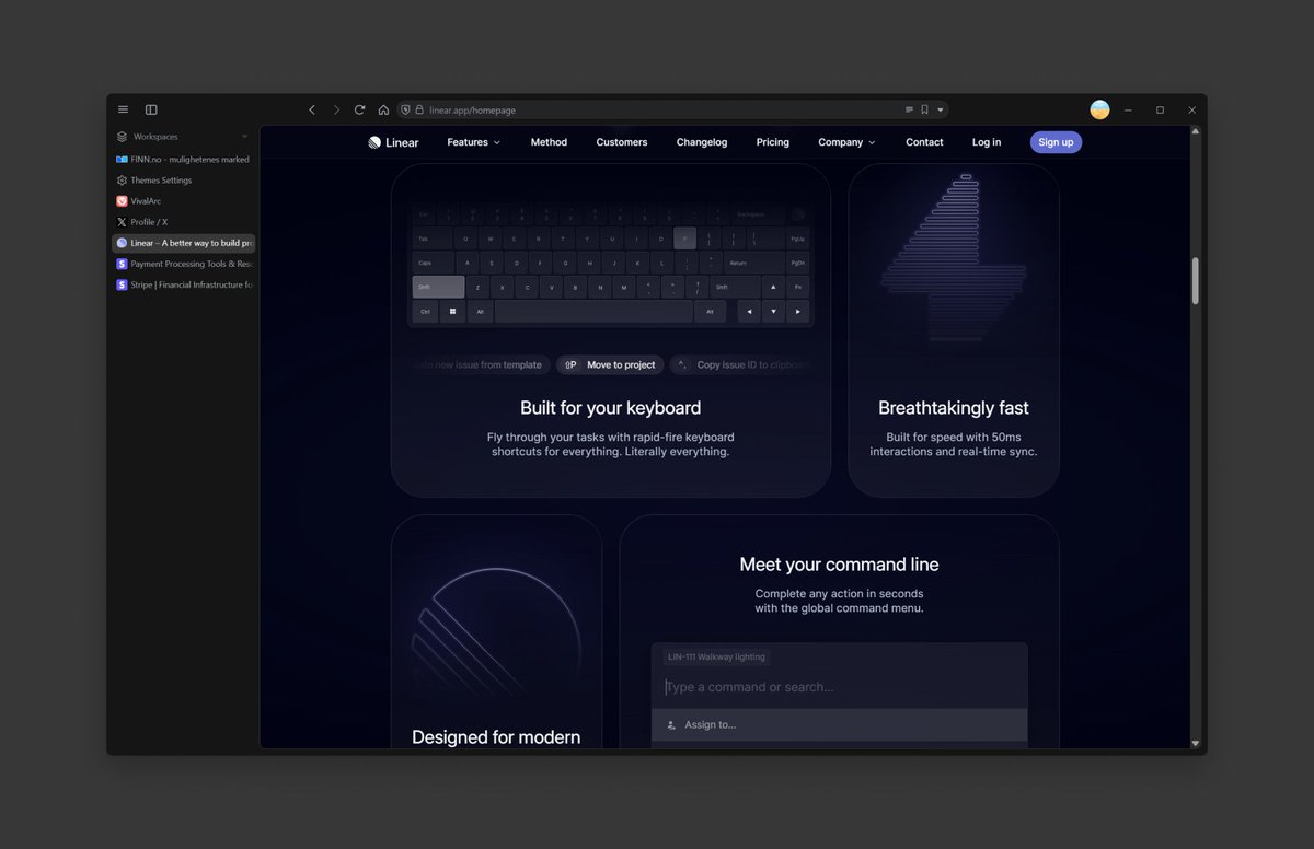 atlemo's tweet photo. Do you like the look of Arc browser, but would rather have a super private, powerful and personal alternative that runs on all platforms?
Get this fantastic mod for @vivaldibrowser by @tovizhong ✨

#VivaldiBrowser #ArcBrowser #Arc #uidesign https://t.co/utvsLccoKf