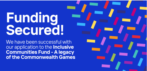 🌟 Exciting news! We're thrilled to secure a grant from the #InclusiveCommunities Fund—a £9M initiative inspired by the Commonwealth Games. Focused on community impact we're ready to make a lasting difference in Birmingham & beyond! 💙 Stay tuned for more! @HoECF @WestMids_CA