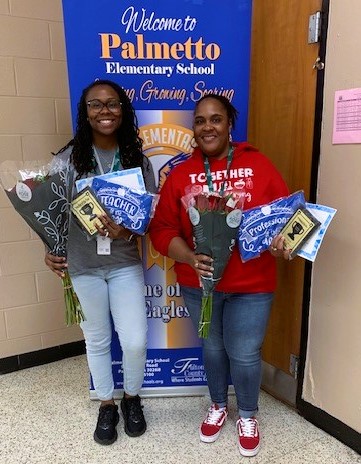 Congratulations to our Teacher of the Year, Mrs. K. Brown and our Professional of the Year, Mrs. Morton! We are so grateful for all you do!