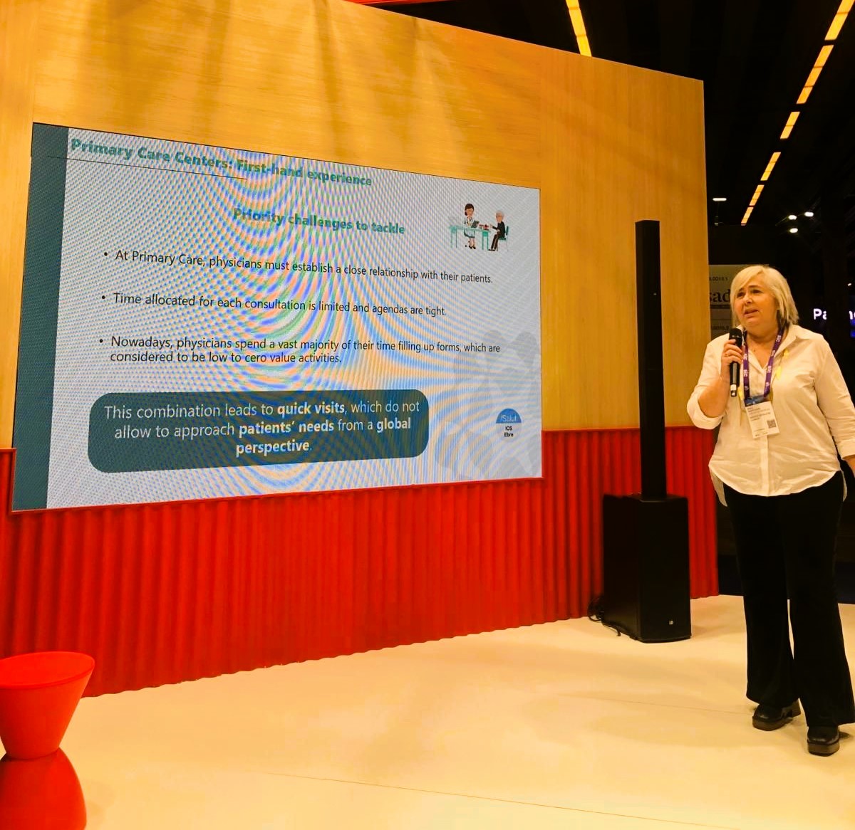 Hospital de Tortosa Verge de la Cinta - ICS Ebre (@htvcebre) on Twitter photo 🔊🌏📲Emma Molds i #Relisten, dos projectes pioners en l’àmbit tecnològic presentats per l’#ICSEbre al Mobile World Congress Barcelona. Coneix-los! #EmmaMolds #MWC24 <a href="/ProjecteEmma/">ProjecteEMMA</a> <a href="/Institut_Ebre/">Institut de l'Ebre</a> <a href="/icscat/">ICS. Generalitat</a> <a href="/salutcat/">Salut</a> <a href="/ticsalut/">TIC Salut Social</a> <a href="/mercebonfill/">Mercé Bonfill</a> <a href="/CarlosLopezPhD/">Carlos Lopez Pablo</a>
ℹ️ shorturl.at/anDLZ 🔊🌏📲Emma Molds i #Relisten, dos projectes pioners en l’àmbit tecnològic presentats per l’#ICSEbre al Mobile World Congress Barcelona. Coneix-los! #EmmaMolds #MWC24 <a href="/ProjecteEmma/">ProjecteEMMA</a> <a href="/Institut_Ebre/">Institut de l'Ebre</a> <a href="/icscat/">ICS. Generalitat</a> <a href="/salutcat/">Salut</a> <a href="/ticsalut/">TIC Salut Social</a> <a href="/mercebonfill/">Mercé Bonfill</a> <a href="/CarlosLopezPhD/">Carlos Lopez Pablo</a>
ℹ️ shorturl.at/anDLZ