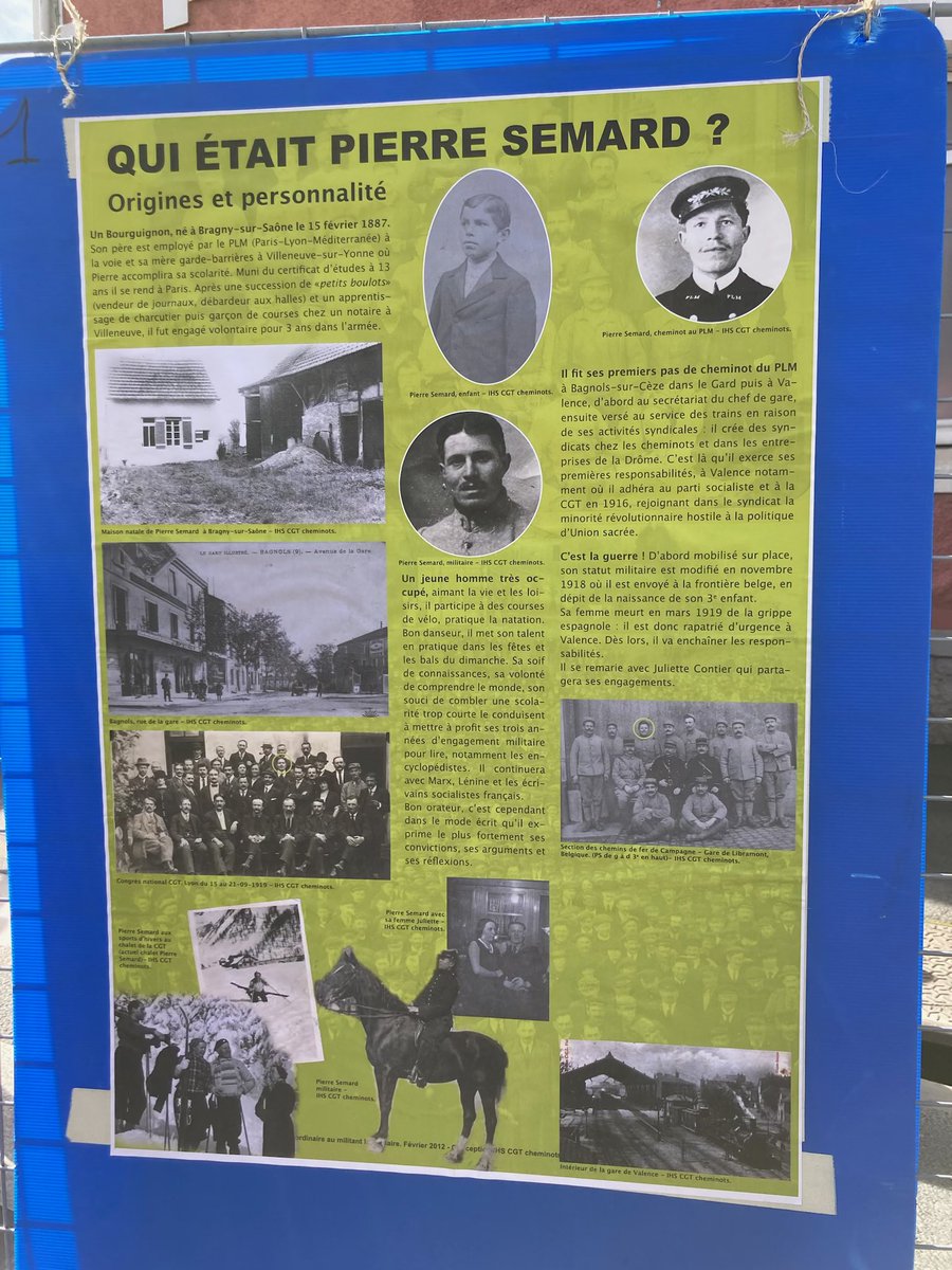 Commémoration de l’assassinat de #PierreSémard, SG de la CGT cheminots et communiste, fusillé par les nazis le 7 mars 42. Nous n’oublions pas le rôle des cheminots dans la résistance et leur engagement inébranlable qui fait écho à celui de ts les #résistants français et étrangers