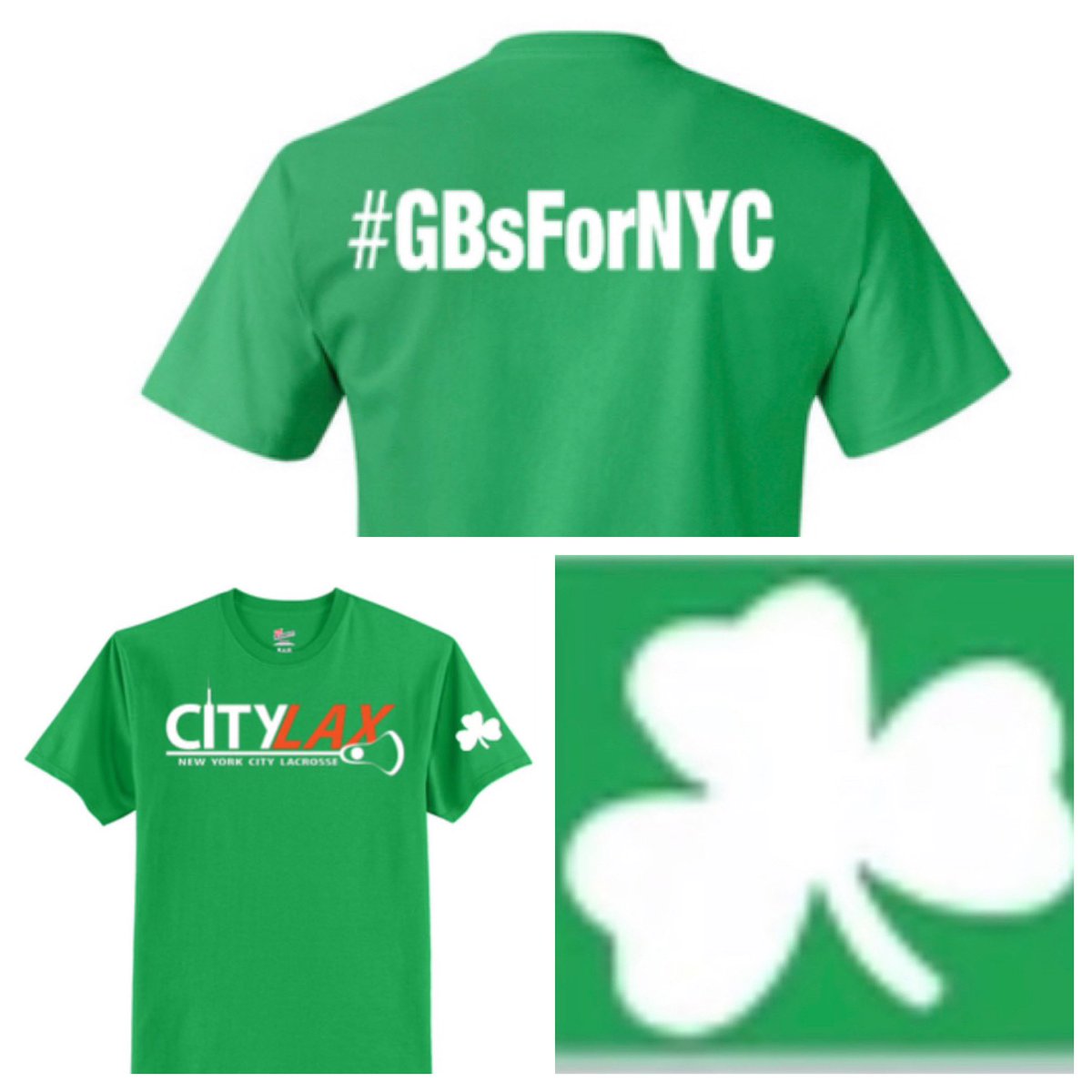 🍀🥍Fans get your limited edition #GBsforNYC t-shirt to increase awareness and raise $ for Pat & Chris Kavanagh’s ground ball initiative to benefit @CityLaxNYC It’s the perfect shirt to make Arlotta Stadium look the Chicago River on St Patrick’s Day
citylaxtshirtspring2024.itemorder.com/shop/product/3…
