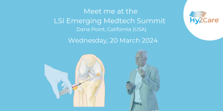 Join Leo Smit, CEO of Hy2Care®, on Wednesday,  20 March 2024 during the LSI USA ’24 Event. Leo will share the story of Hy2Care's CartRevive™ hydrogel implant, the game-changer in the long-standing clinical challenge of lasting cartilage repair. <a href="/lsintelligence/">LSI - Life Science Intelligence™</a> #LSIUSA24