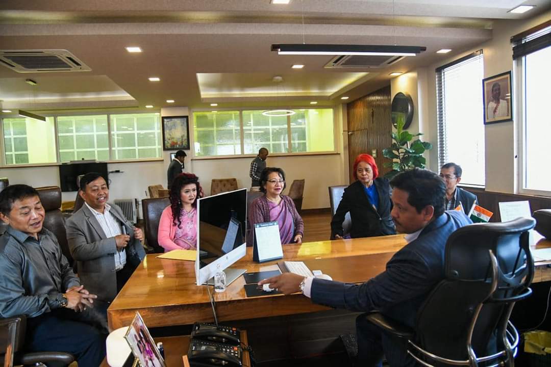 Our HCM Shri. @SangmaConrad dives into discussions with the Rabon Singh Memorial Committee to honor the legacy of the renowned Khasi writer on his 114th death anniversary. 🤝

#meghalayawithconrad #Meghalaya #LegacyHonored #betterfuture #trending