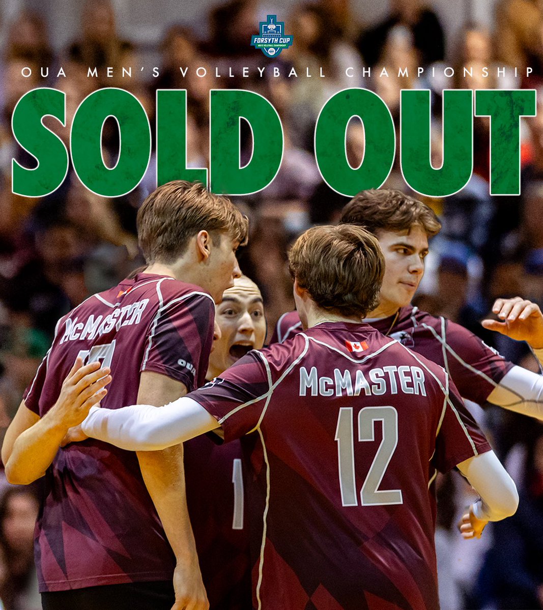 WE ARE SOLD OUT! 👀 The Forsyth Cup on Friday night has officially sold out - thank you to all of our Marauder fans for the support! We can’t wait to see Burridge packed! 🔥 If you didn’t get your ticket, you can still catch all of the action on OUA.tv or…