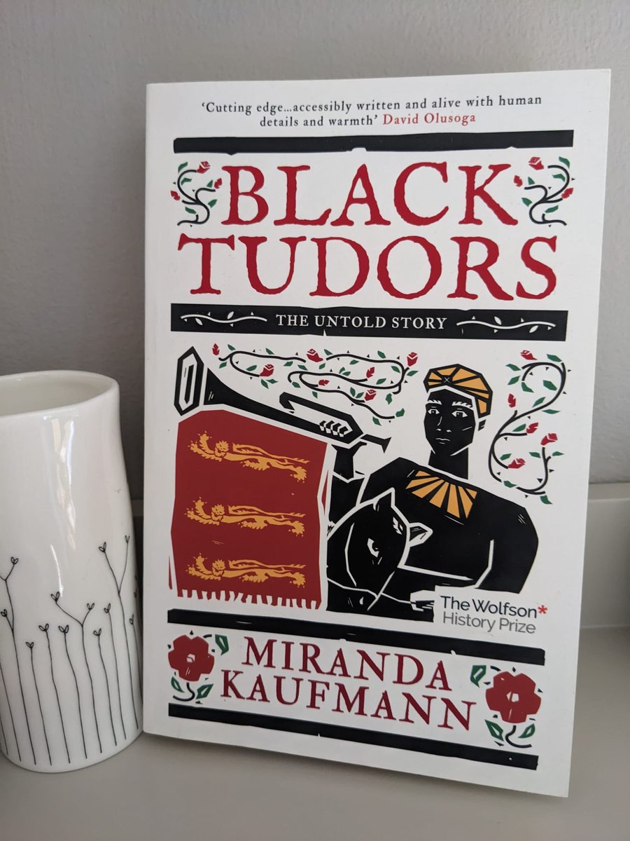 👋Sarah here👋
Reading the fascinating book Black Tudors - The Untold Story by @MirandaKaufmann telling the stories of ten Africans living in England during the Tudor and Stuart eras. #BlackTudors #teachingblacktudors #blackbritishhistory