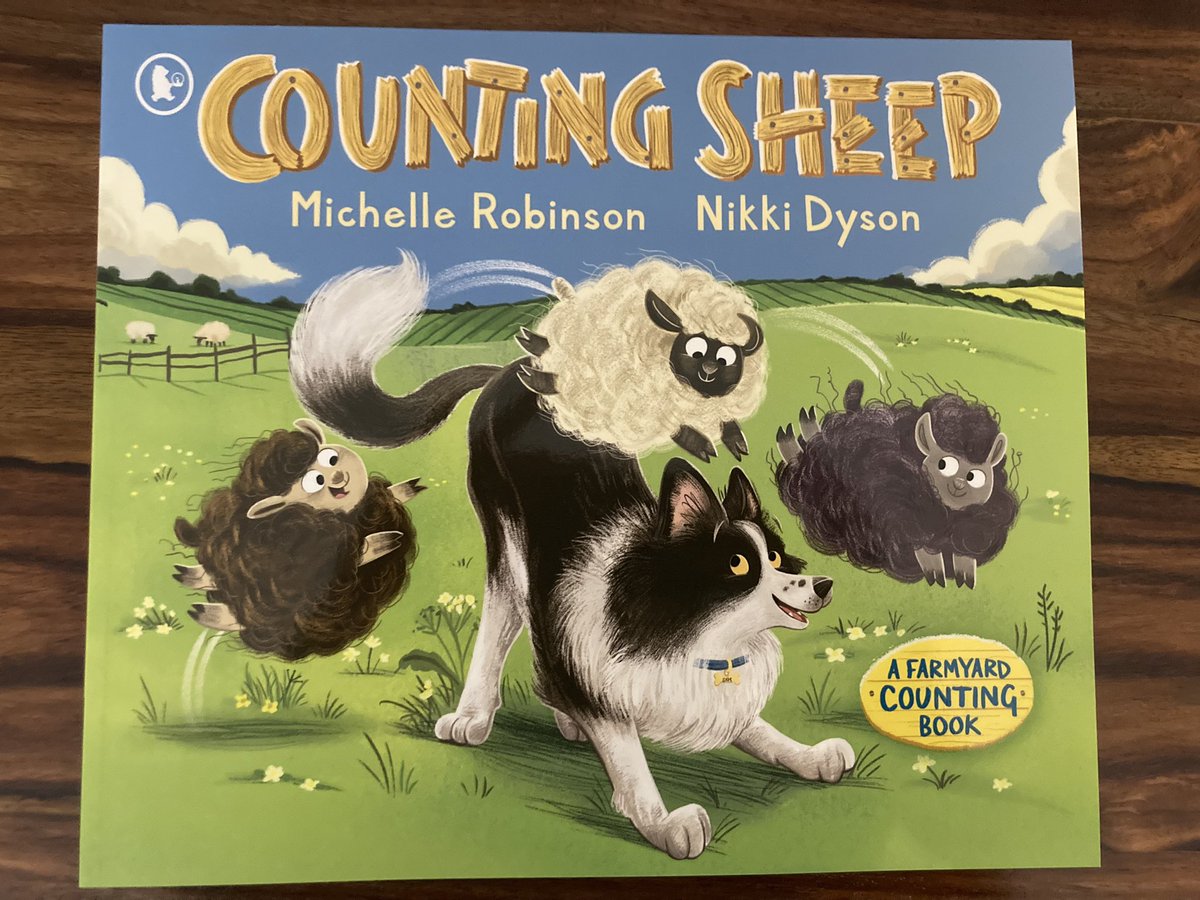 @GeorgieBirkett @WalkerBooksUK @KathrynSimmonds @RosalindBeards1 6. Who hasn’t tried counting sheep when struggling to get to sleep? This fun, farmyard counting book will have little ones counting everything! With @MicheRobinson’s wonderful humour and @DoodleDyson’s brilliant illustrations, it will be a favourite! @WalkerBooksUK 🧵#WBD