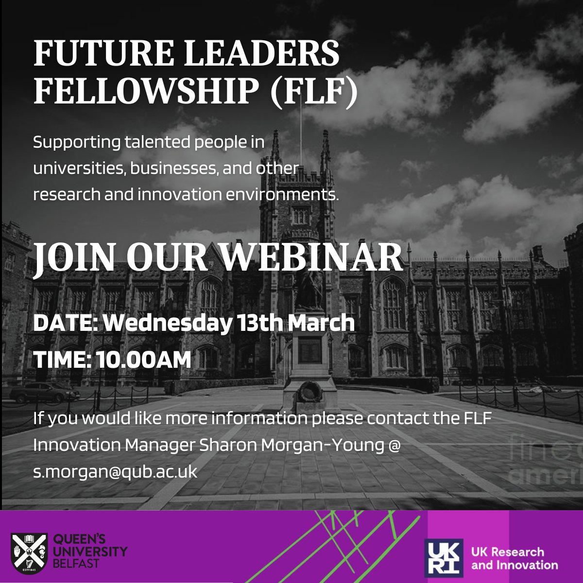 Exciting Opportunity Alert! 🚀 Unlock your potential with the Future leaders Fellowship. Join our workshop on March 13th, 10-11:30 am, exploring funding and application processes. Access the online workshop here: shorturl.at/cvzBR #FutureLeaders #FLF2024 #InnovateUK