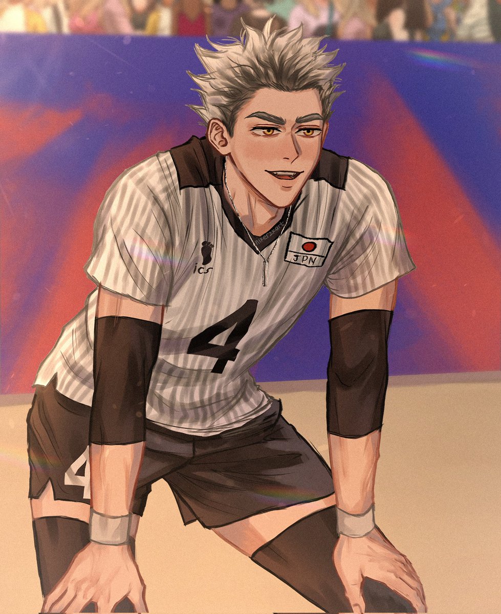 Persiapan sebelum receive pake dada ayam🐤 #ハイキュー