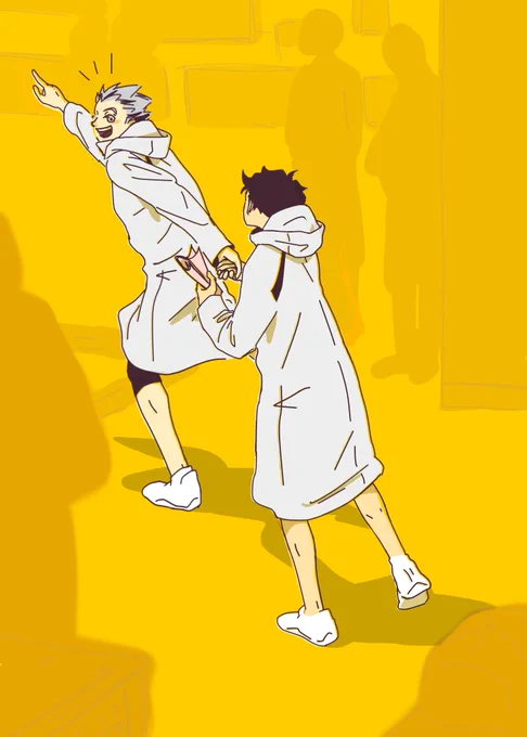 ずっと2人でうろちょろしてるんでしょ 